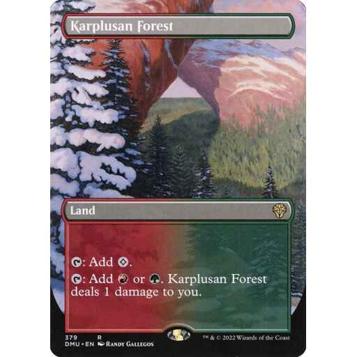 Dominaria United - 379 - Karplusan Forest - Rare - C - Non-foil