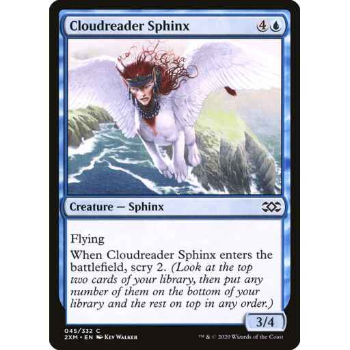 Double Masters - 45 - Cloudreader Sphinx - Common - U - Non-foil