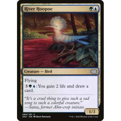 Double Masters 2022 - 269 - River Hoopoe - Uncommon - UG - Non-foil