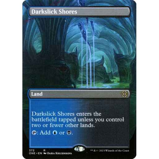 Phyrexia: All Will Be One - 372 - Darkslick Shores - Rare - C - Non-foil