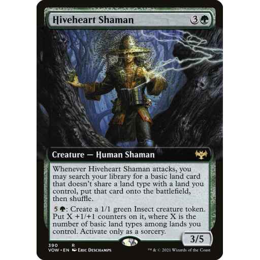 Innistrad: Crimson Vow - 390 - Hiveheart Shaman - Rare - G - Non-foil
