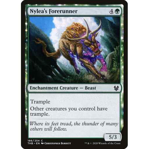 Theros Beyond Death - 186 - Nylea's Forerunner - Common - G - Non-foil