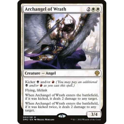 Dominaria United - 3 - Archangel of Wrath - Rare - W - Non-foil