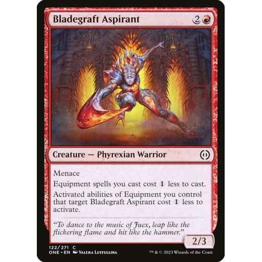 Phyrexia: All Will Be One - 122 - Bladegraft Aspirant - Common - R - Non-foil