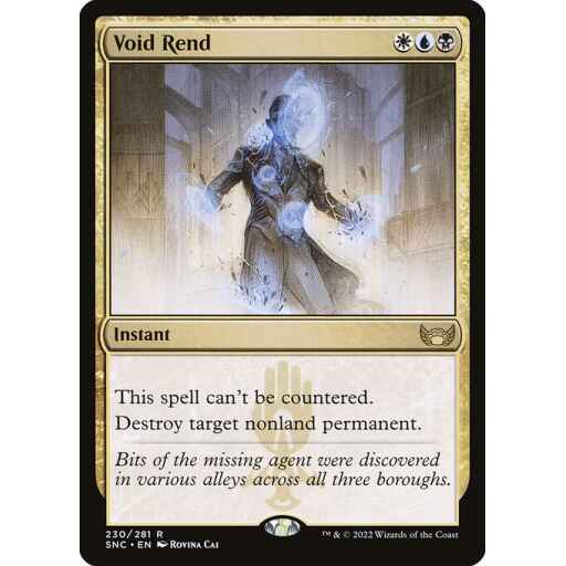 Streets of New Capenna - 230 - Void Rend - Rare - Multi - Non-foil