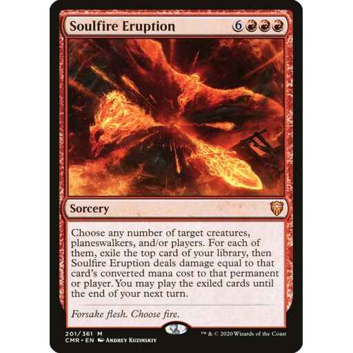 Commander Legends - 201 - Soulfire Eruption - Mythic - R - Non-foil