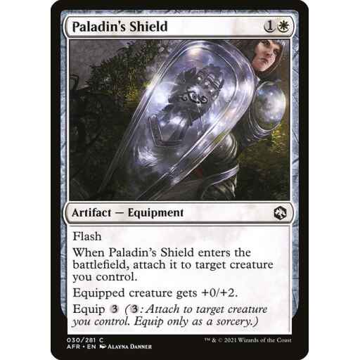 Adventures in the Forgotten Realms - 30 - Paladin's Shield - Common - W - Non-foil