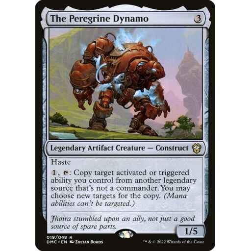 Dominaria United Commander - 19 - The Peregrine Dynamo - Rare - C - Non-foil
