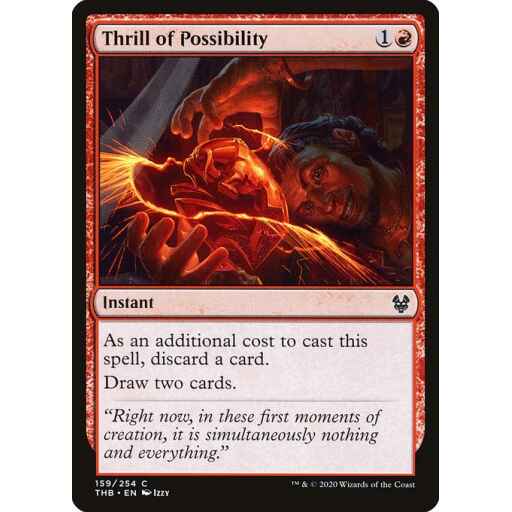 Theros Beyond Death - 159 - Thrill of Possibility - Common - R - Non-foil