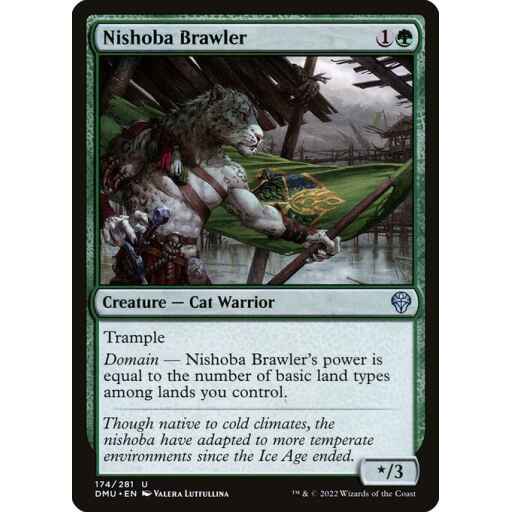 Dominaria United - 174 - Nishoba Brawler - Uncommon - G - Non-foil