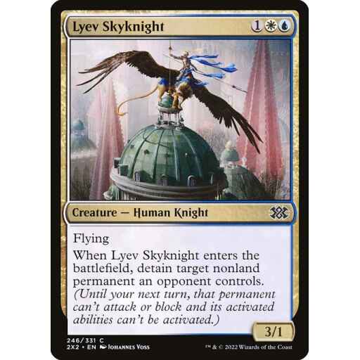 Double Masters 2022 - 246 - Lyev Skyknight - Common - WU - Non-foil