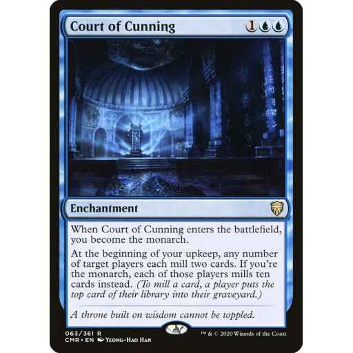 Commander Legends - 63 - Court of Cunning - Rare - U - Non-foil