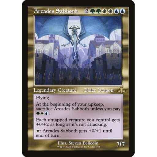 Dominaria Remastered - 355 - Arcades Sabboth - Rare - Multi - Non-foil