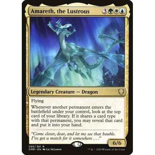 Commander Legends - 266 - Amareth, the Lustrous - Rare - Multi - Non-foil
