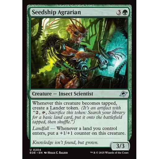 Edge of Eternities - 204 - Seedship Agrarian - Uncommon - G - Foil