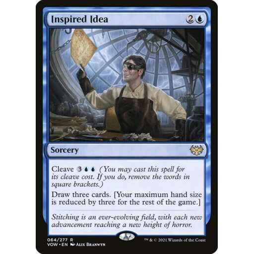 Innistrad: Crimson Vow - 64 - Inspired Idea - Rare - U - Non-foil