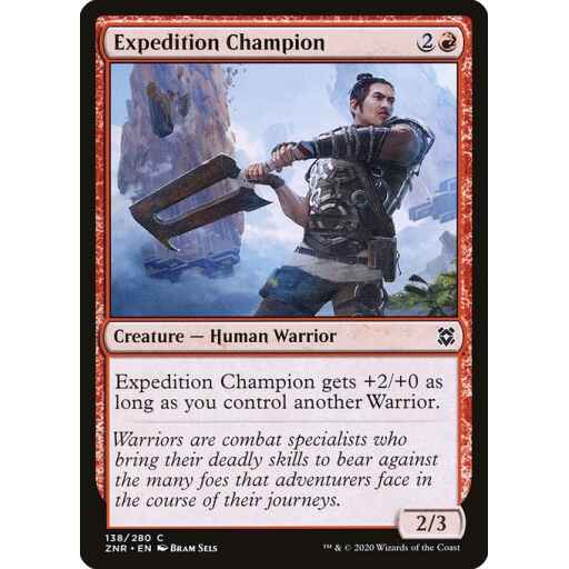Zendikar Rising - 138 - Expedition Champion - Common - R - Non-foil