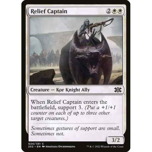 Double Masters 2022 - 24 - Relief Captain - Common - W - Foil