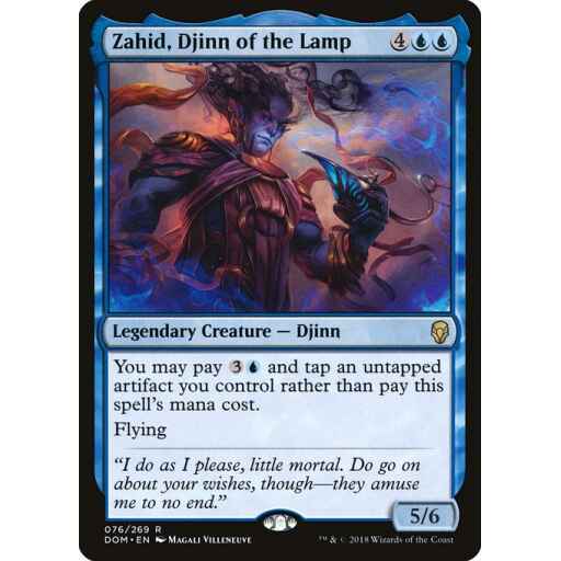 Dominaria - 76 - Zahid, Djinn of the Lamp - Rare - U - Non-foil