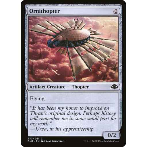 Dominaria Remastered - 233 - Ornithopter - Common - C - Non-foil