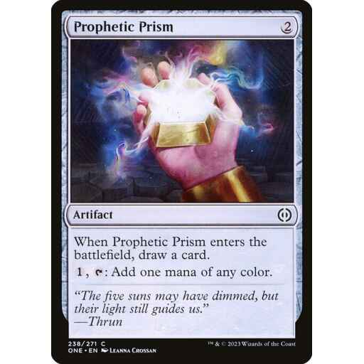 Phyrexia: All Will Be One - 238 - Prophetic Prism - Common - C - Foil