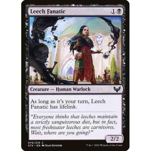 Strixhaven: School of Mages - 75 - Leech Fanatic - Common - B - Non-foil