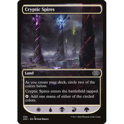 Double Masters 2022 - 332 - Cryptic Spires - Common - C - Non-foil