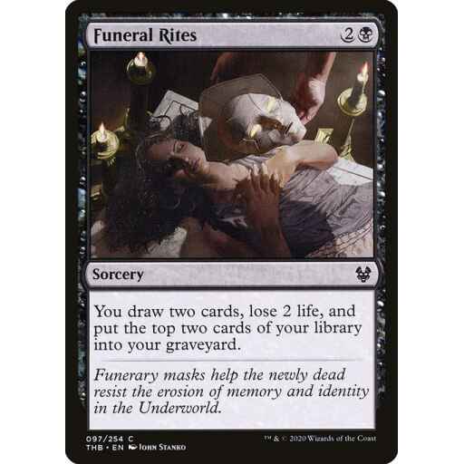 Theros Beyond Death - 97 - Funeral Rites - Common - B - Non-foil