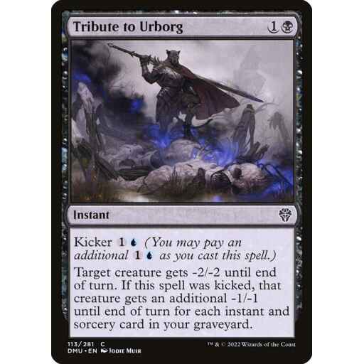 Dominaria United - 113 - Tribute to Urborg - Common - B - Non-foil