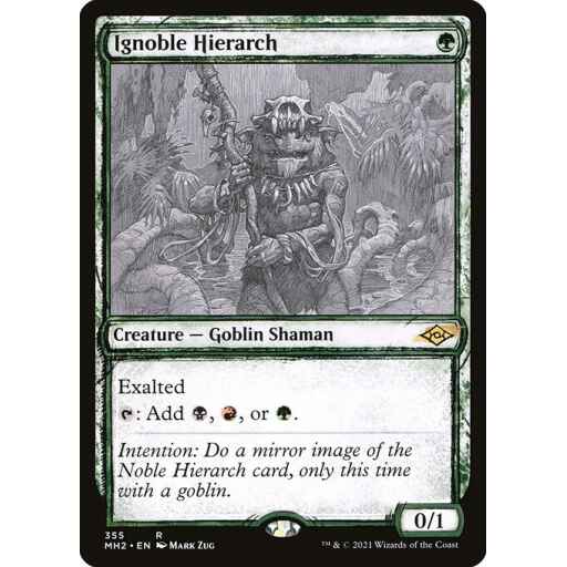 Modern Horizons 2 - 355 - Ignoble Hierarch - Rare - G - Non-foil