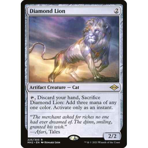 Modern Horizons 2 - 225 - Diamond Lion - Rare - C - Non-foil