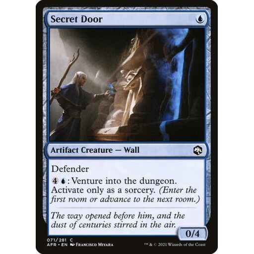 Adventures in the Forgotten Realms - 71 - Secret Door - Common - U - Non-foil