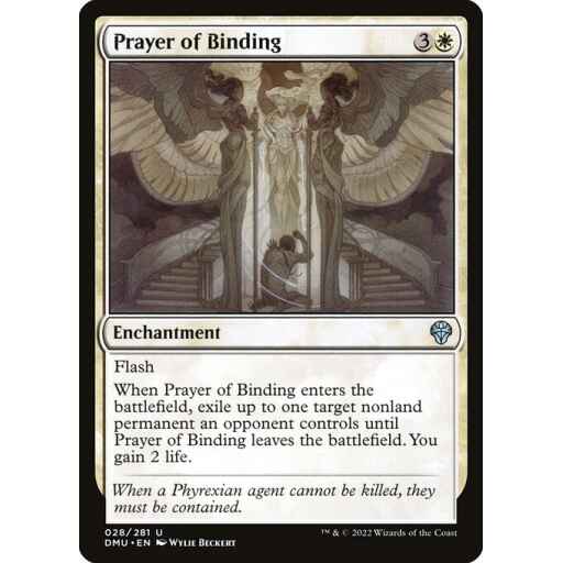 Dominaria United - 28 - Prayer of Binding - Uncommon - W - Non-foil