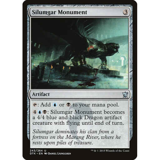 Dragons of Tarkir - 243 - Silumgar Monument - Uncommon - C - Non-foil