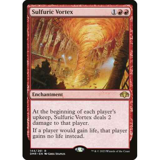 Dominaria Remastered - 144 - Sulfuric Vortex - Rare - R - Non-foil