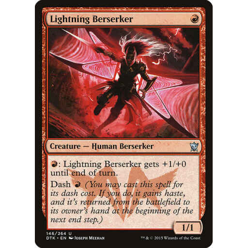 Dragons of Tarkir - 146 - Lightning Berserker - Uncommon - R - Non-foil