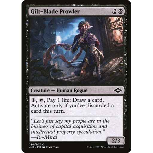 Modern Horizons 2 - 86 - Gilt-Blade Prowler - Common - B - Non-foil