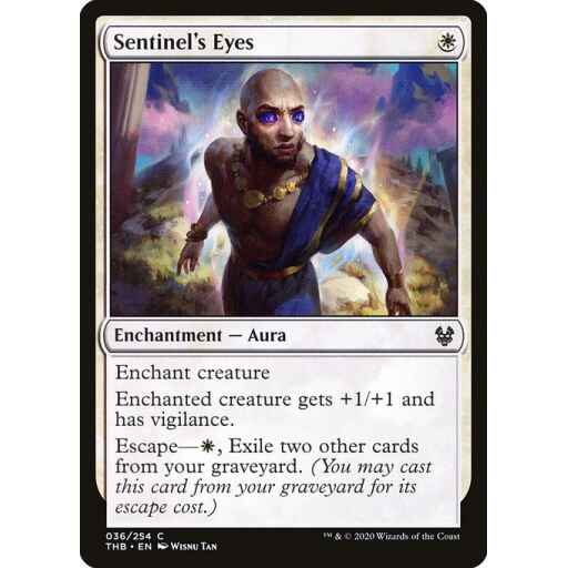 Theros Beyond Death - 36 - Sentinel's Eyes - Common - W - Non-foil