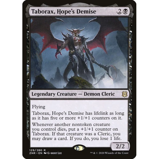 Zendikar Rising - 129 - Taborax, Hope's Demise - Rare - B - Non-foil
