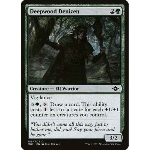 Modern Horizons 2 - 155 - Deepwood Denizen - Common - G - Non-foil