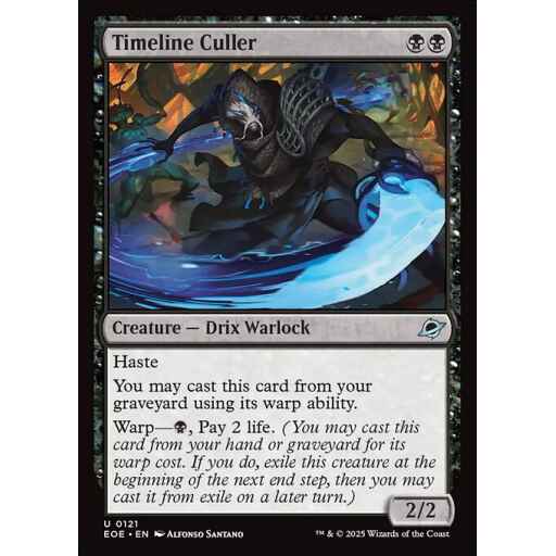 Edge of Eternities - 121 - Timeline Culler - Uncommon - B - Non-foil