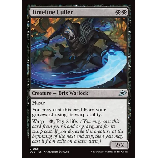 Edge of Eternities - 121 - Timeline Culler - Uncommon - B - Non-foil