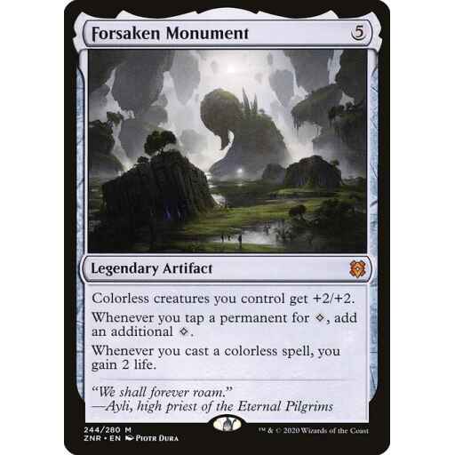 Zendikar Rising - 244 - Forsaken Monument - Mythic - C - Non-foil