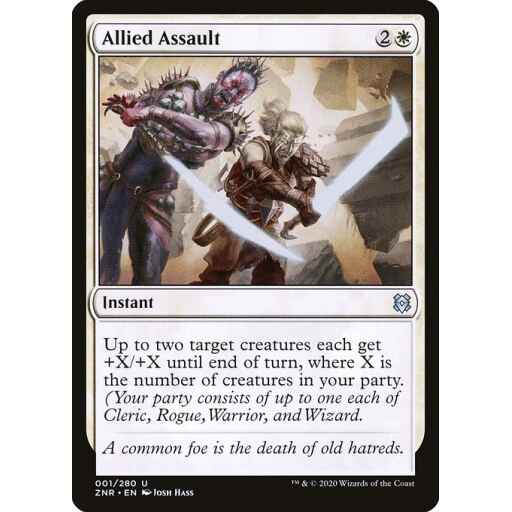 Zendikar Rising - 1 - Allied Assault - Uncommon - W - Non-foil