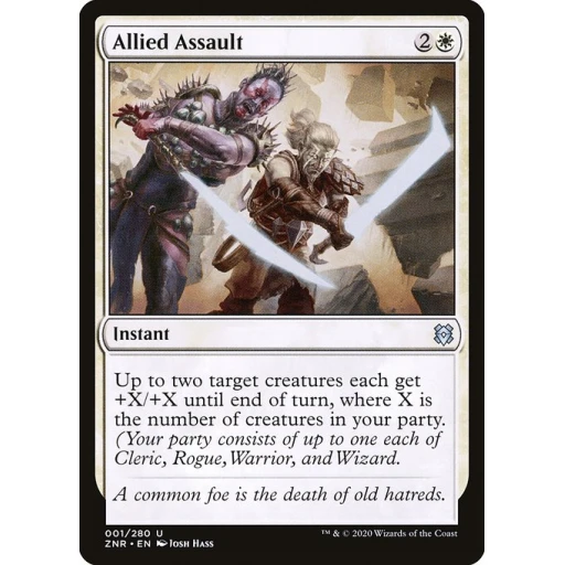 Zendikar Rising - 1 - Allied Assault - Uncommon - W - Non-foil