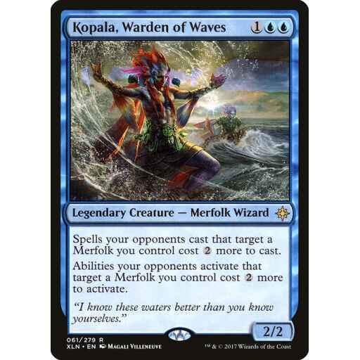 Ixalan - 61 - Kopala, Warden of Waves - Rare - U - Non-foil