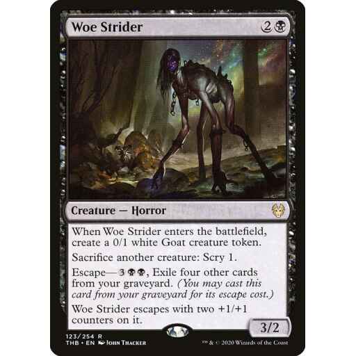 Theros Beyond Death - 123 - Woe Strider - Rare - B - Non-foil