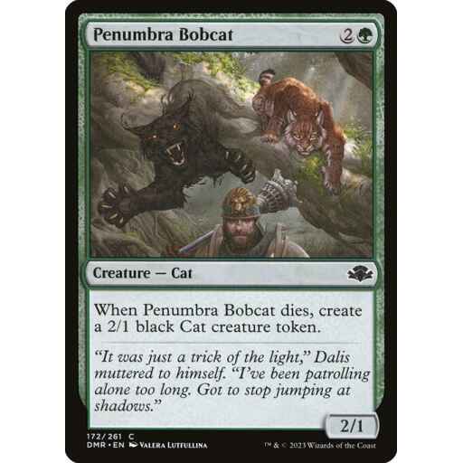 Dominaria Remastered - 172 - Penumbra Bobcat - Common - G - Non-foil
