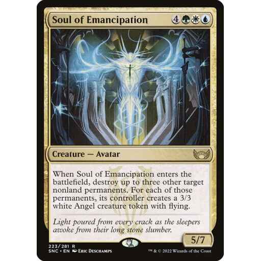 Streets of New Capenna - 223 - Soul of Emancipation - Rare - Multi - Non-foil