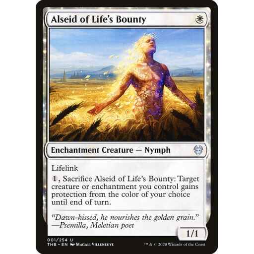 Theros Beyond Death - 1 - Alseid of Life's Bounty - Uncommon - W - Non-foil